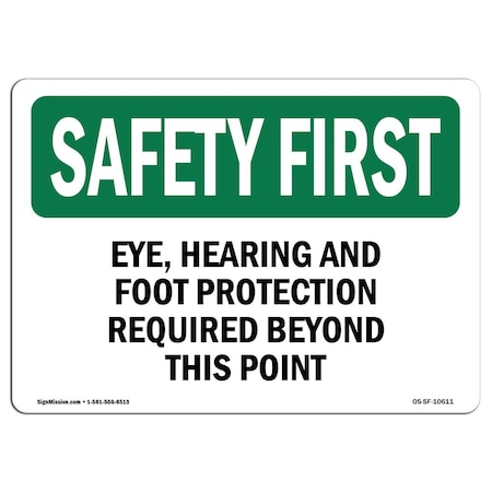 Signmission OSHA Sign, Face Mask & Gloves Must Worn When Handling, 24in X 18in Alum, 24" W, 18" H, Landscape OS-SF-A-1824-L-10611